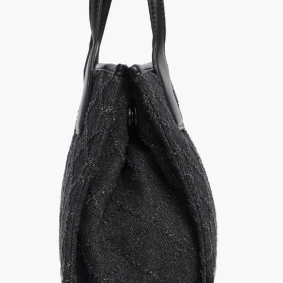 Kurt Geiger Small Tote Black Diamond Pattern - Picture 3 of 5